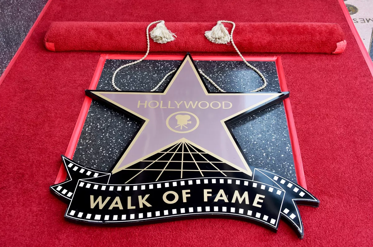 La estrella en Hollywood Blvd