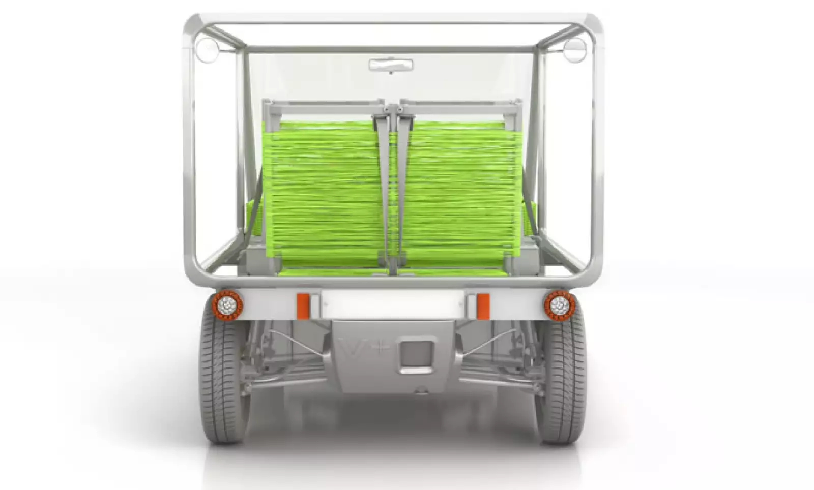 Los únicos elementos de protección con los que cuenta son: el parabrisas y la lona para proteger la columna de dirección, el marco y los cuatro asientos.