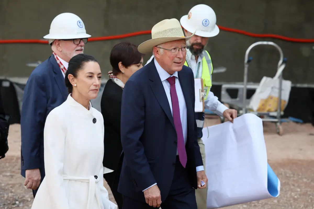 sheinbaum y ken salazar