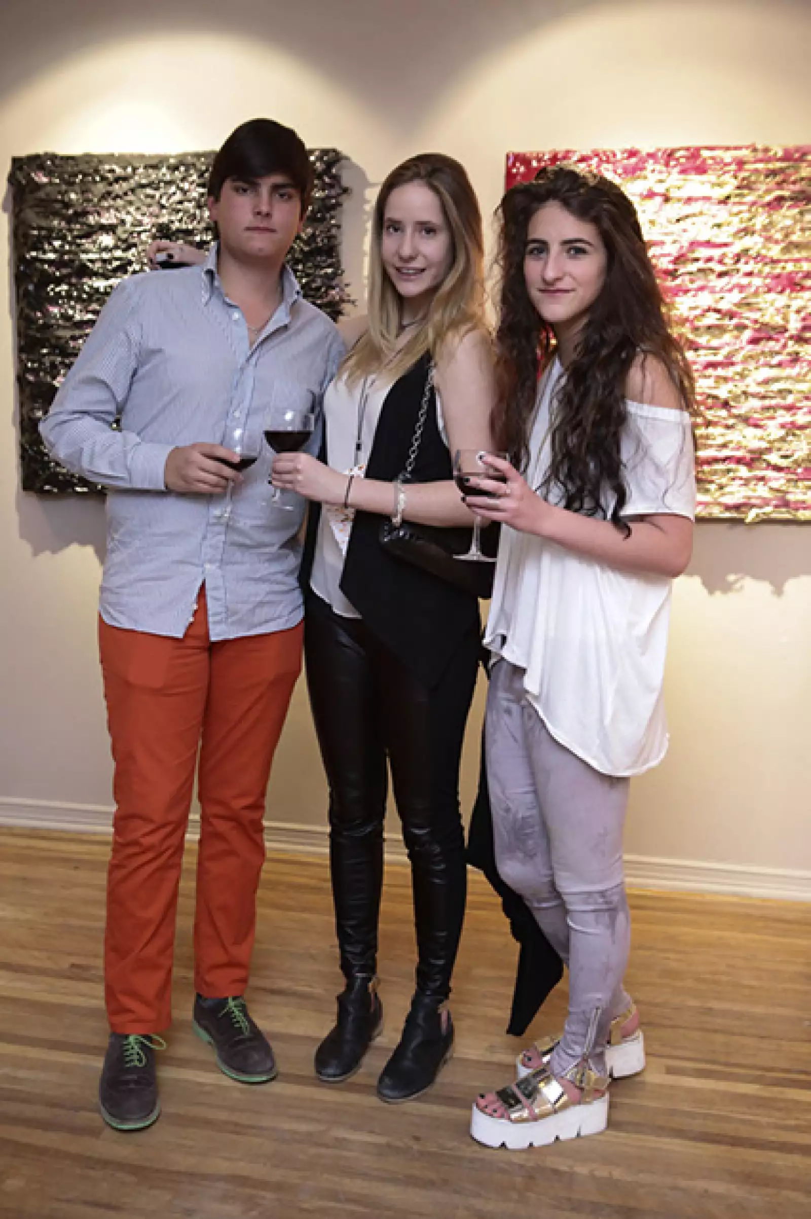 Rodrigo Rivero Lake,Mariana Días y Florencia Colin