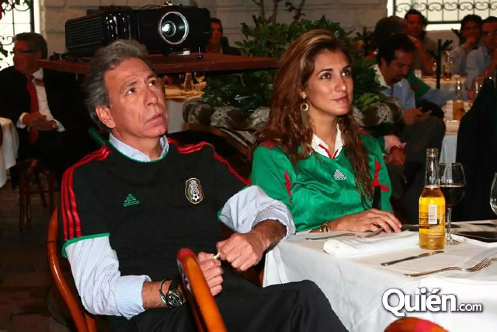 Ambiente Partido México Francia Polanco