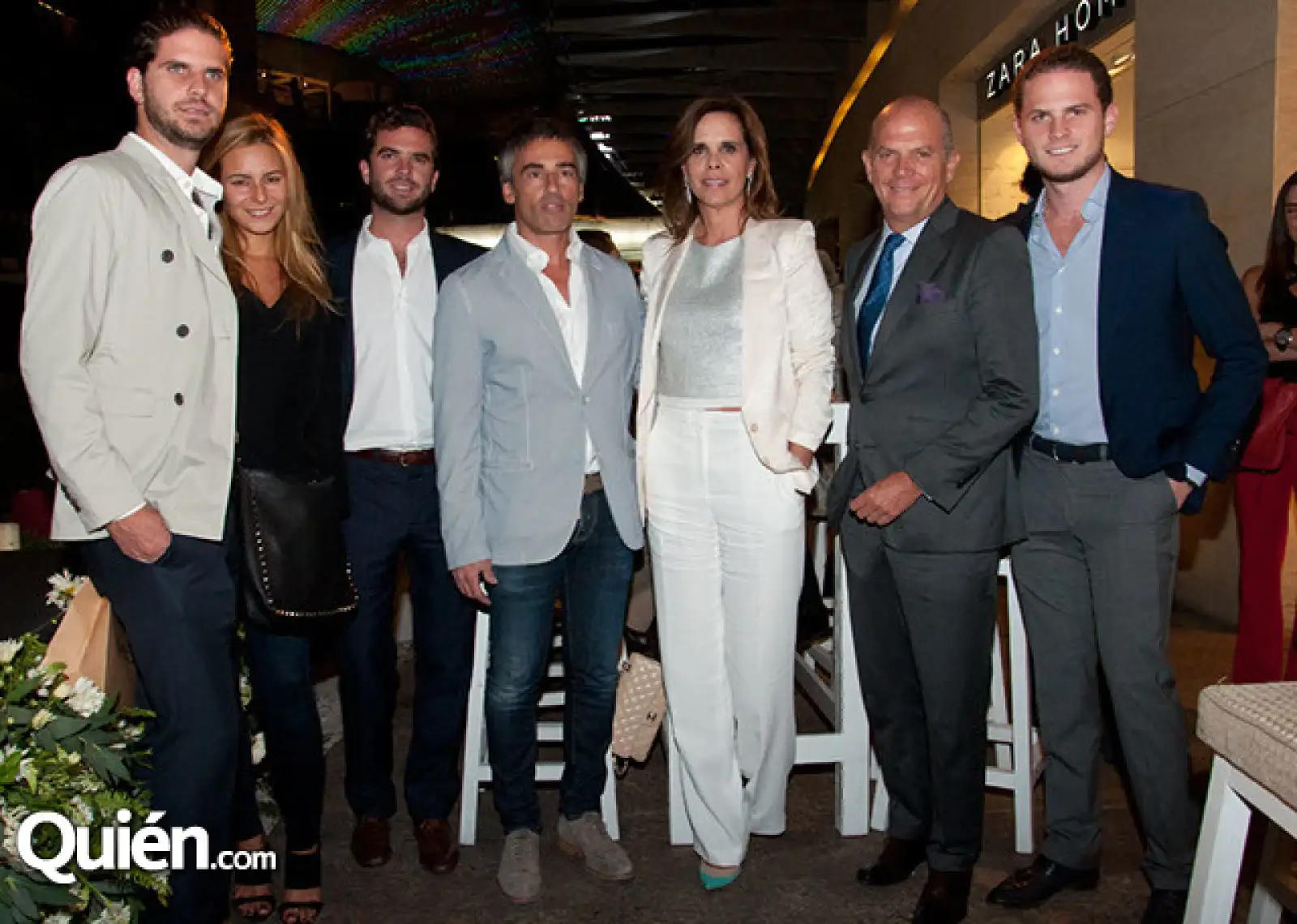 Javier Sordo, Marta Rivera, José Juan Sordo, Raúl Pérez, Ana Paula de Haro, Javier Sordo y Fernando Sordo