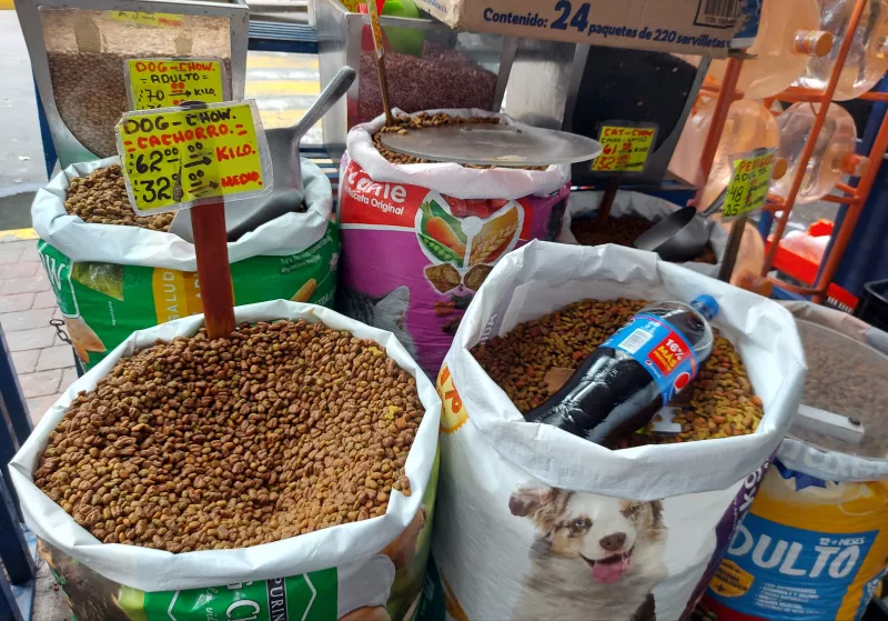 Ventas agranel de alimento para mascota