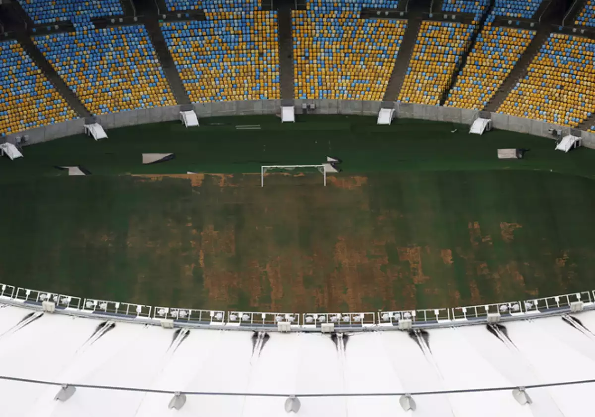 maracana abandonado rio 2016