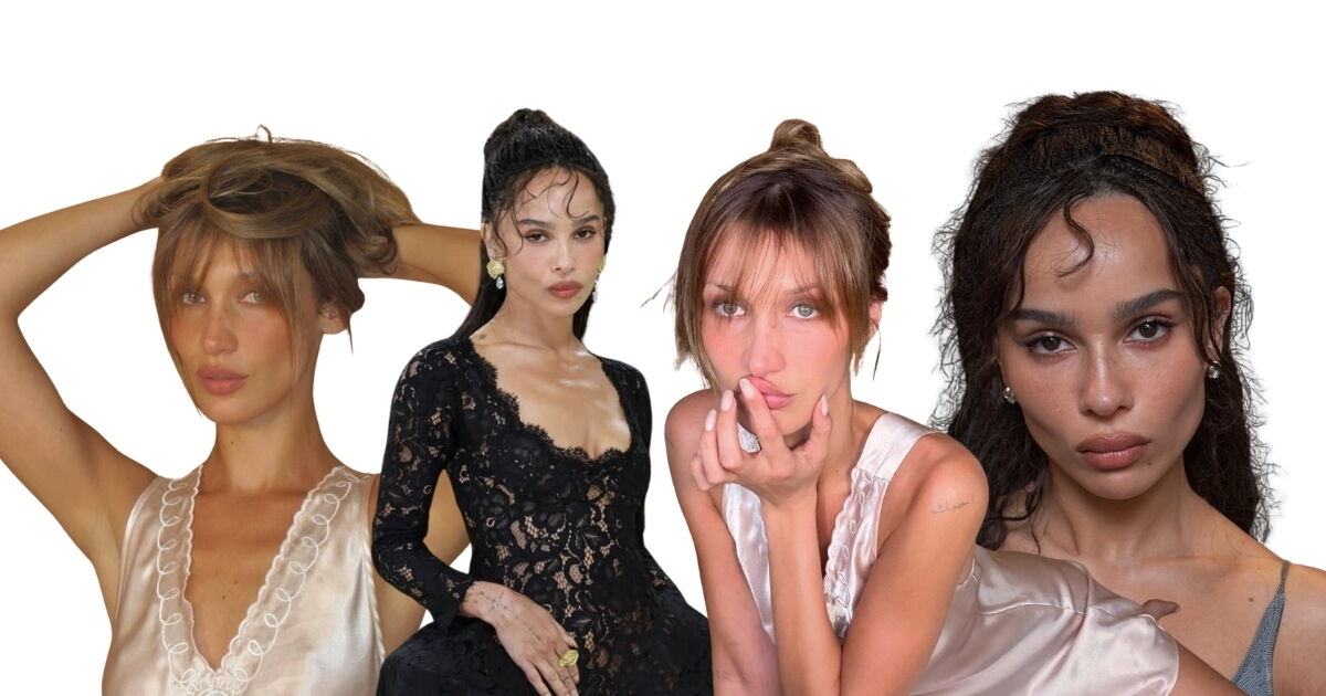 Whisper fringe: el fleco en tendencia que llevan Bella Hadid y Zoë Kravitz y que querrás probar