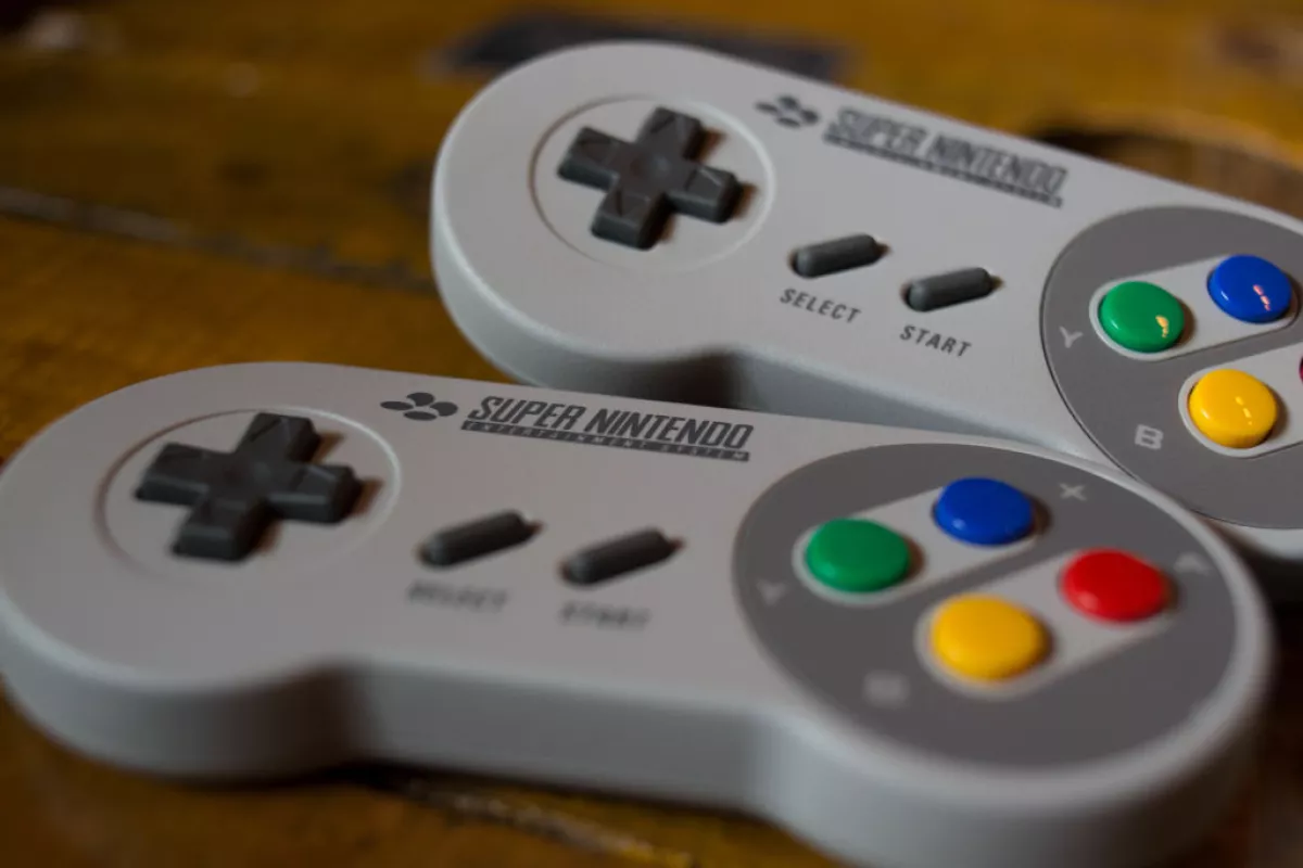 Two SNES (Super Nintendo Entertainment System) Classic Mini