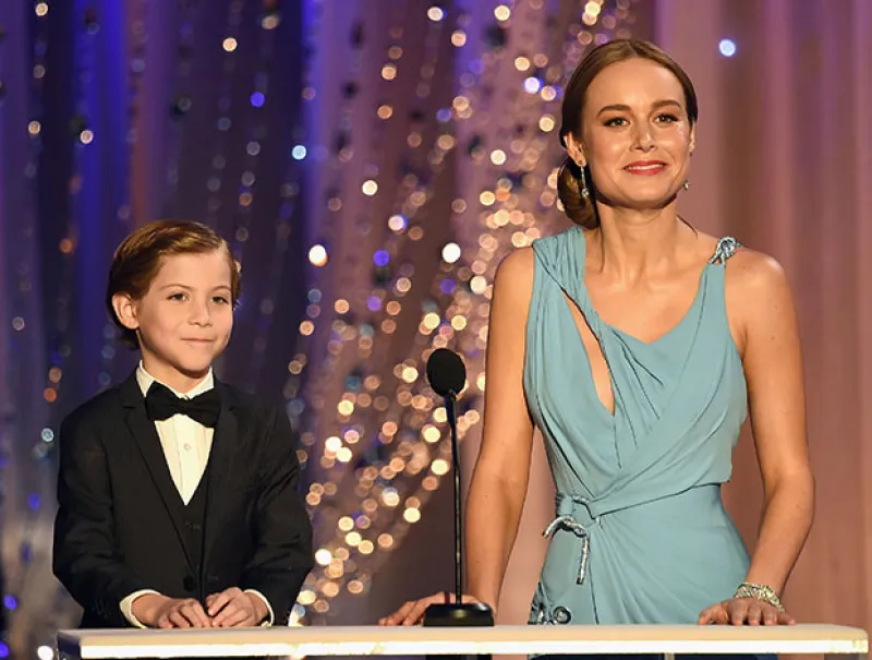 Jacob Tremblay apenas tiene 9 años, y aunque esta temporada de premios ha recibido muchas nominaciones por su papel en Room, su sueño lo ha cumplido en los SAG.