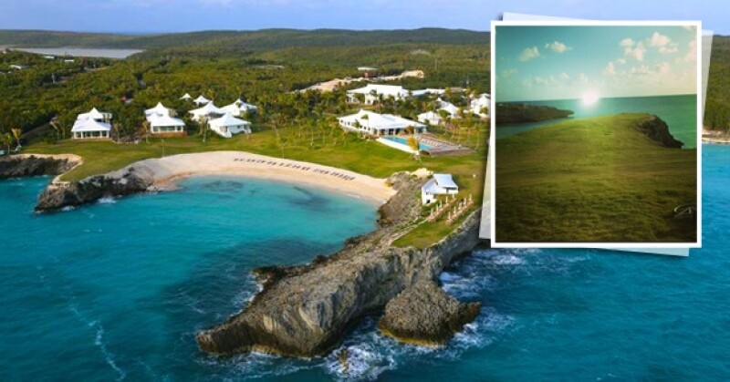 Bieber compartió una imagen en Instagram de su vista durante sus vacaciones con motivo de su cumpleaños.