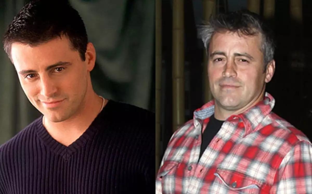 A sus 42 años, poco queda del fornido y bien parecido 'Joey' que levantaba furor entre las jóvenes de los noventas.