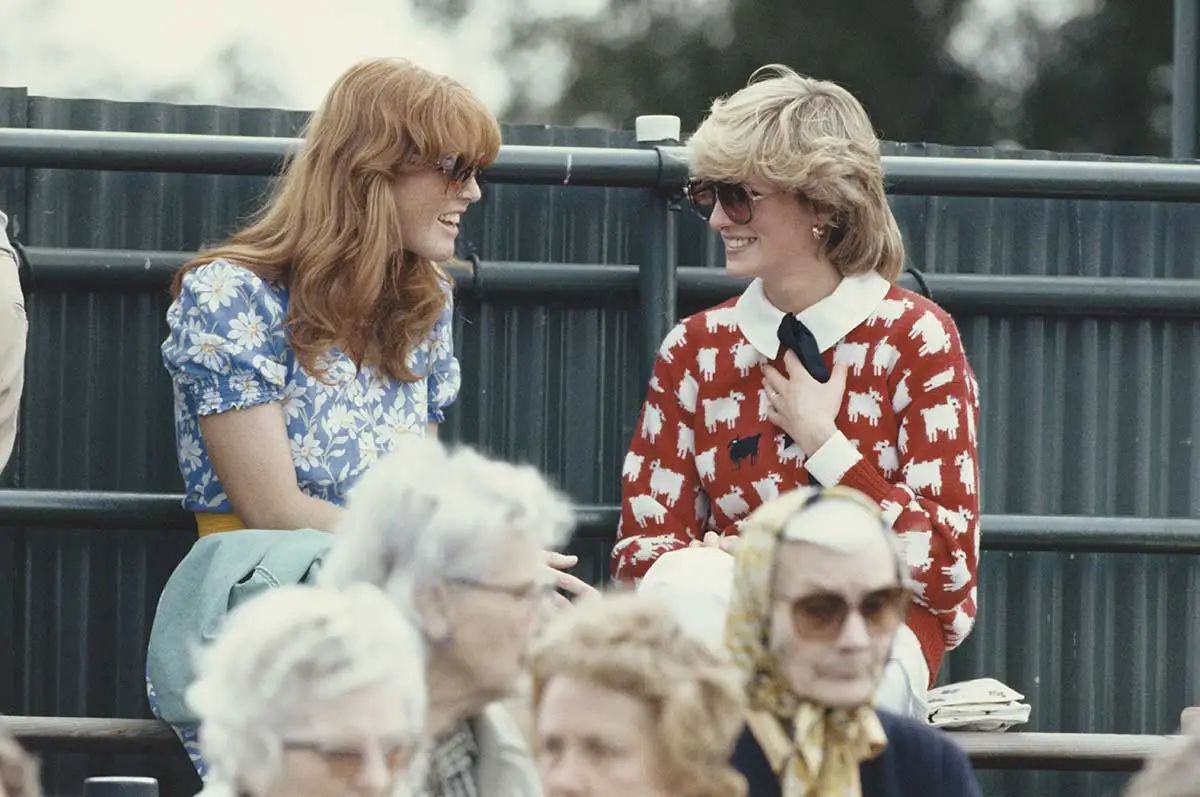 Diana, princesa de Gales, y Sarah Ferguson