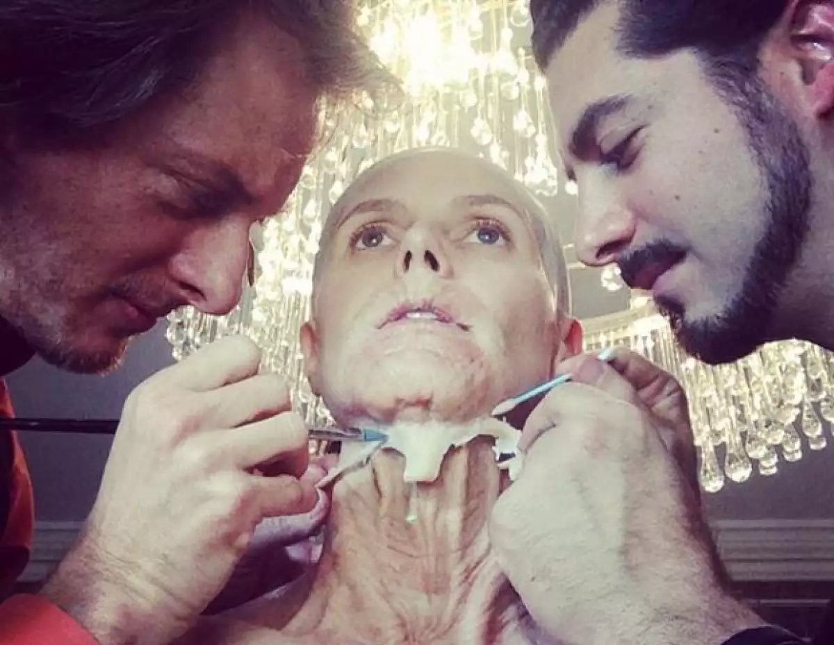 Heidi compartió vía Twitter algunos adelantos de su disfraz.