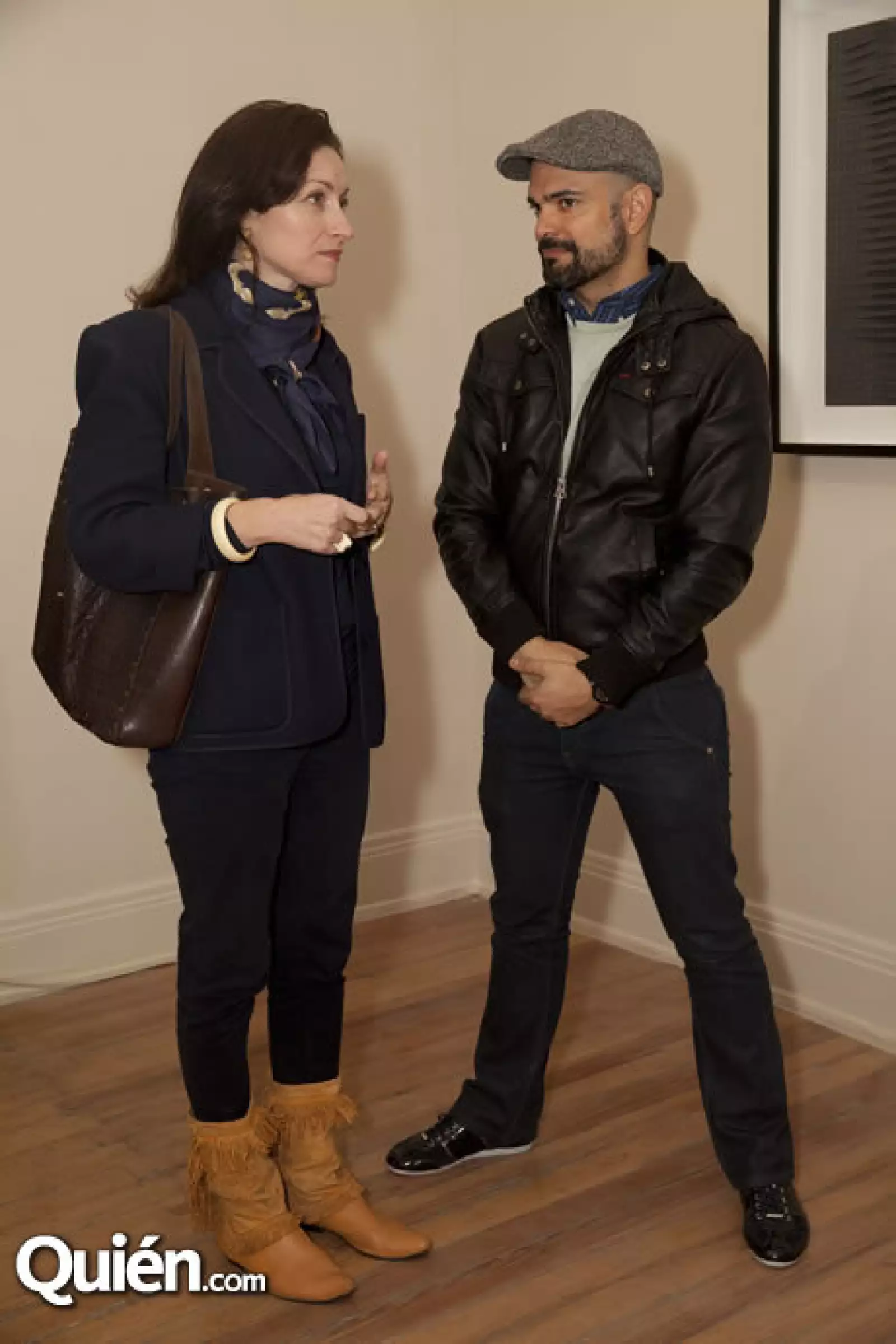 Amanda Watkins y Alejandro Sordo