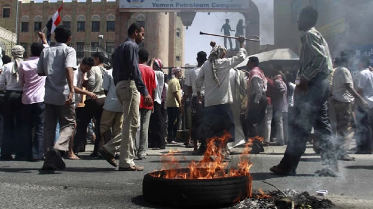 Yemenies protestas Taiz