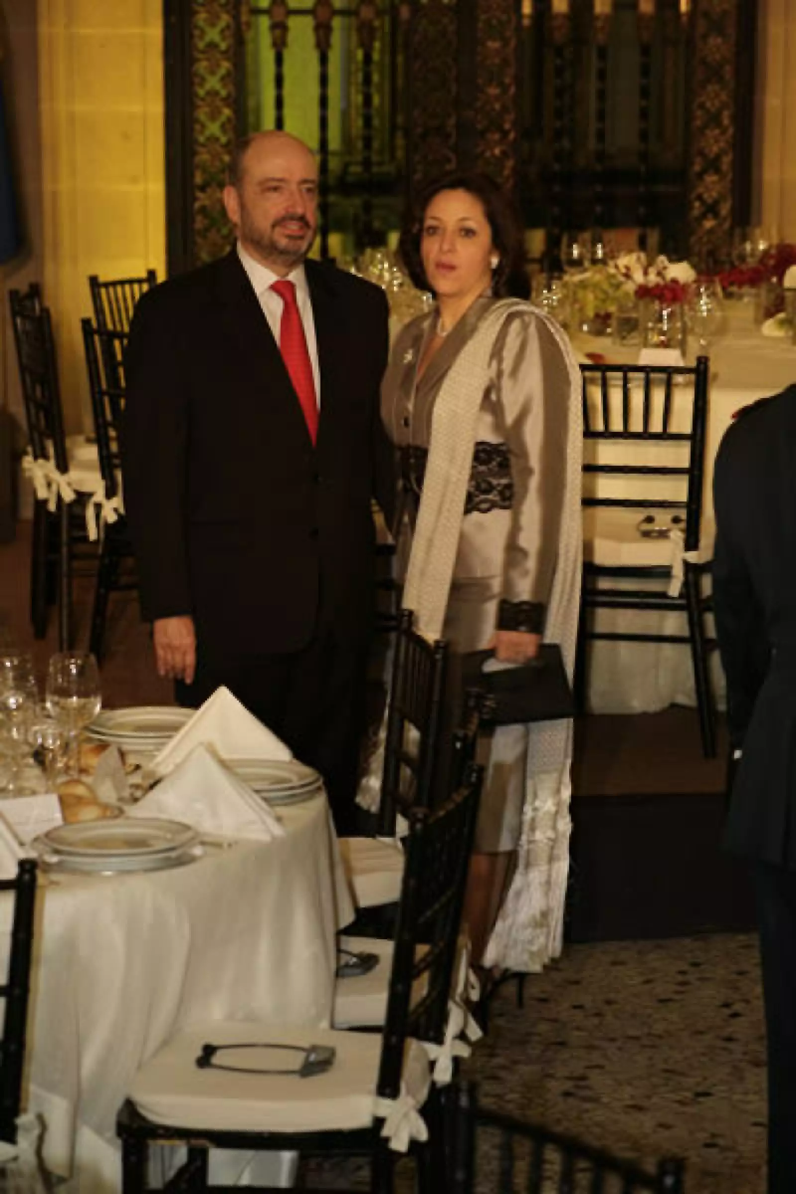 Cena Sarkozy en Palacio Nacional