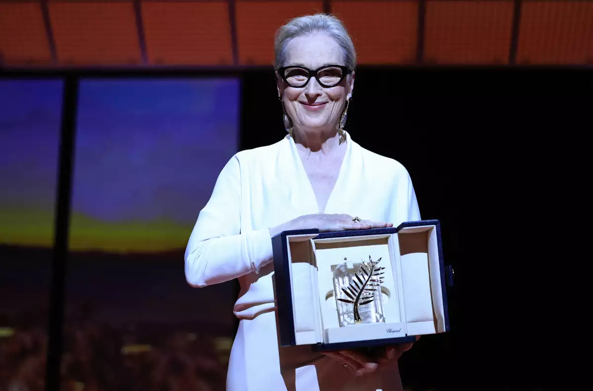 Meryl Streep recibe Palma de Oro honorífica en Cannes 2024