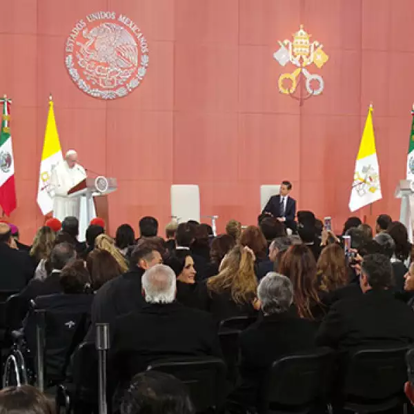 En su discurso aseguró que lo más importante que tiene México es su juventud.