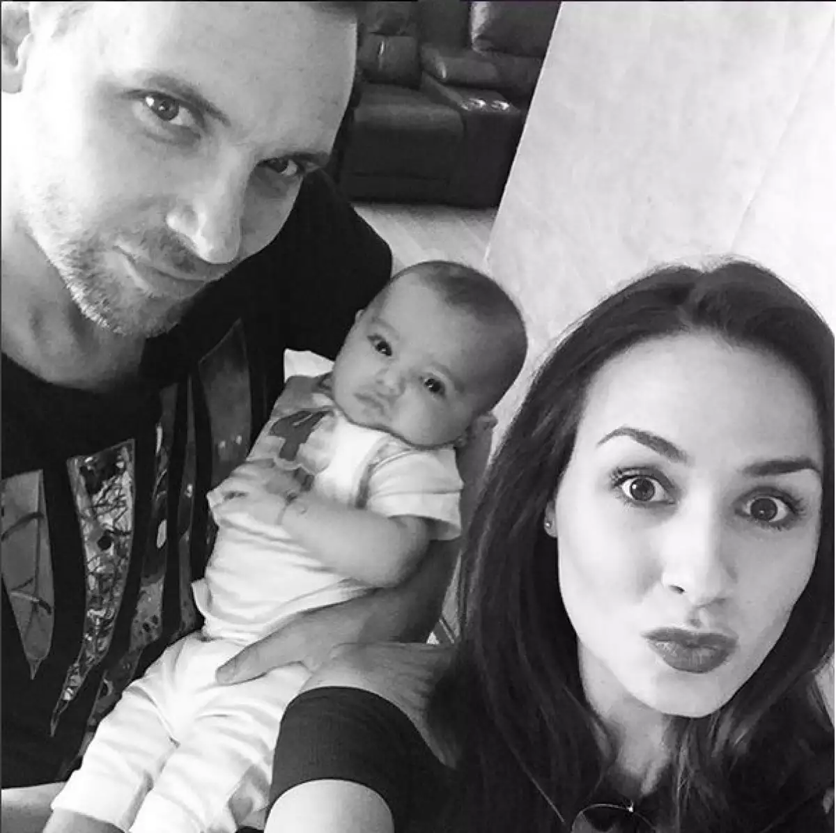 Odalys Ramírez compartió fotos junto a Gia, su bebé de cuatro meses de edad.