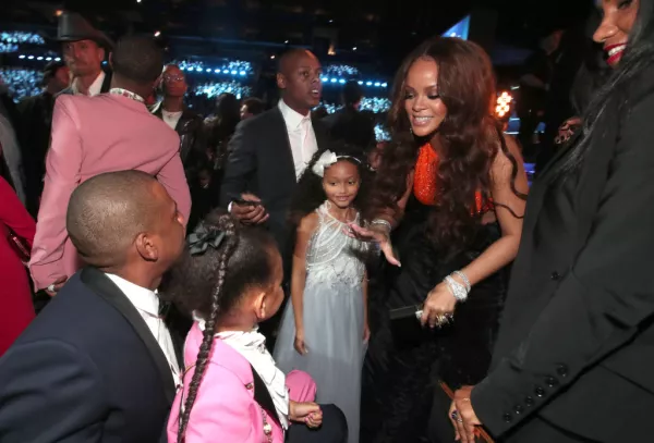 Rihanna y blue ivy