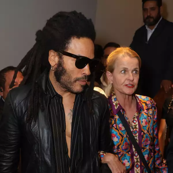 Lenny Kravitz y Karin Rehn-Kaufmann