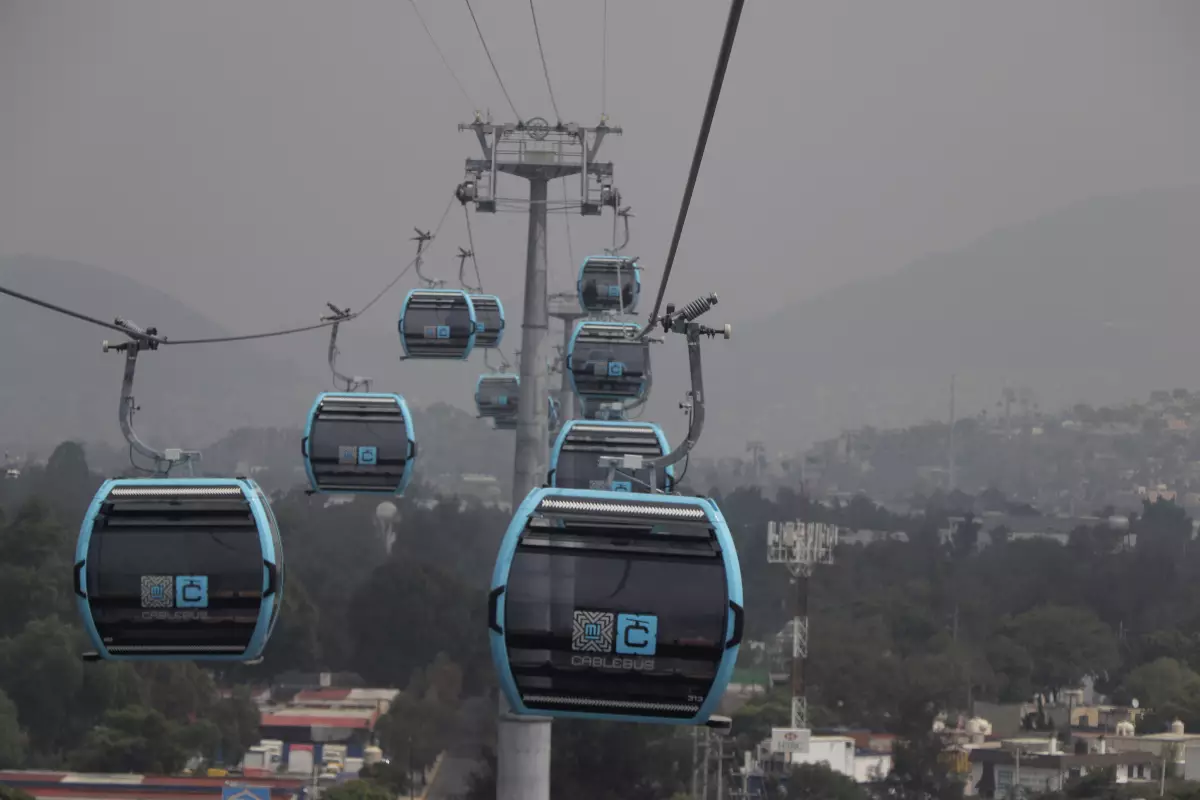 Así es el Cablebús Línea 1
