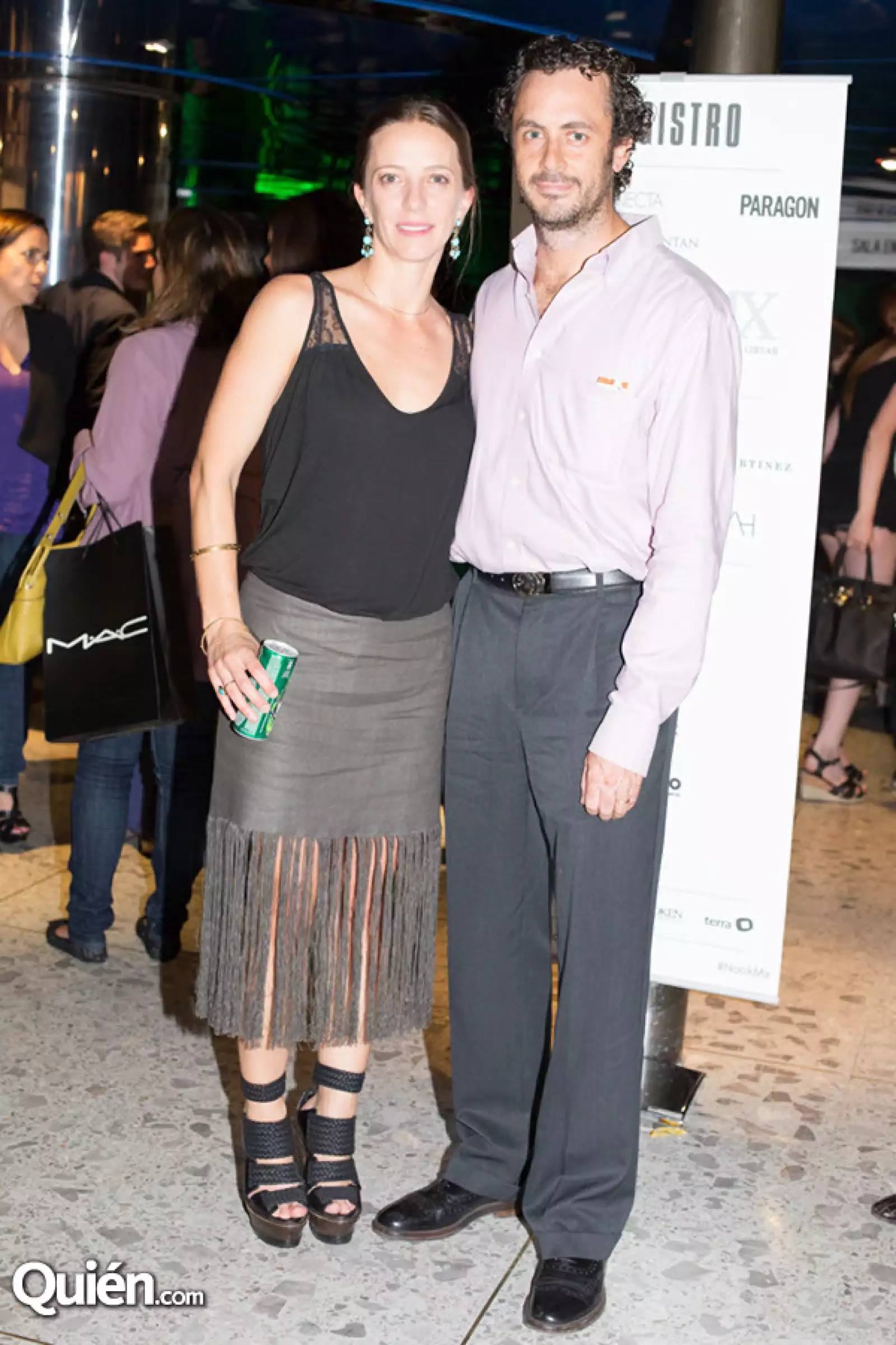 Concha Orvañanos y Michel Jordain