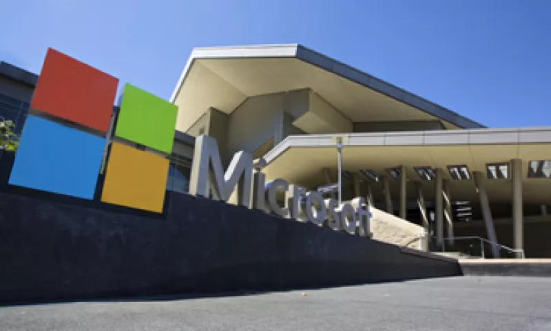 Microsoft dijo que registró mayores ventas pese al maol desempeño de sus ganancias.  (Foto: AFP)