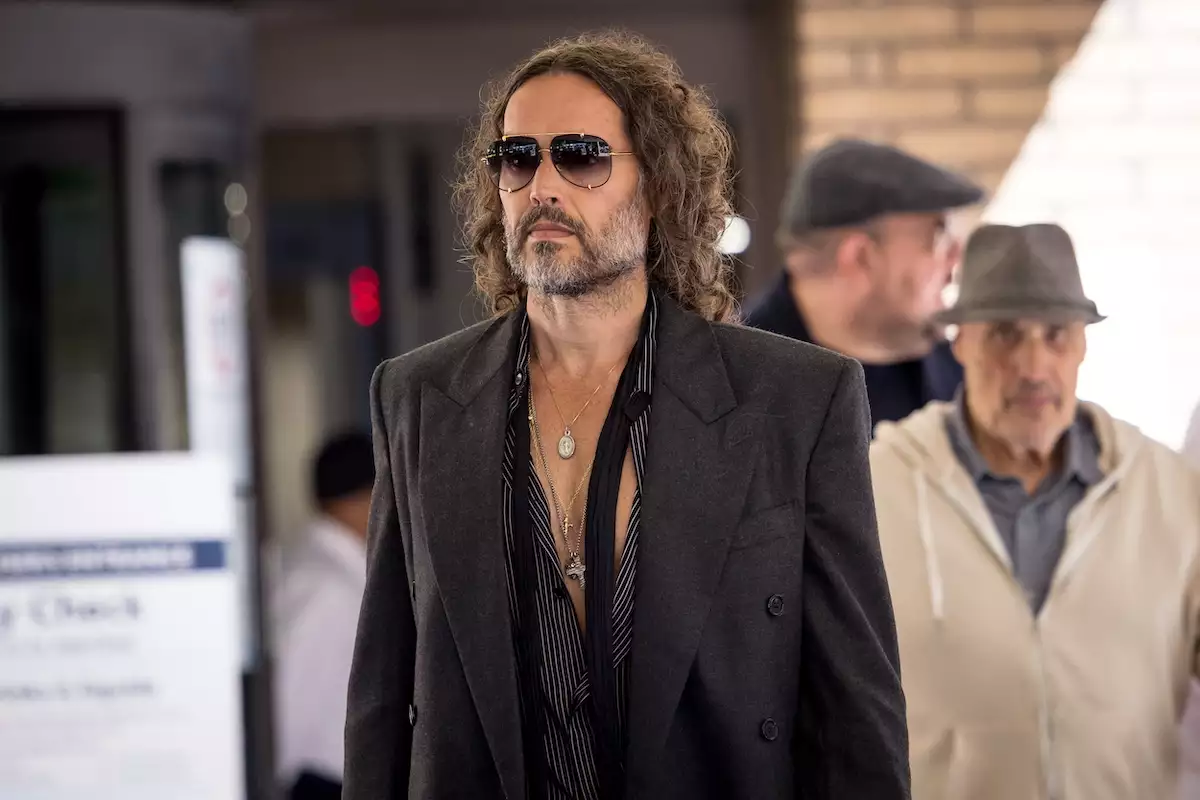 Russell Brand Appears At Southwark Crown Court Charged With Rape And Sexual Assault
