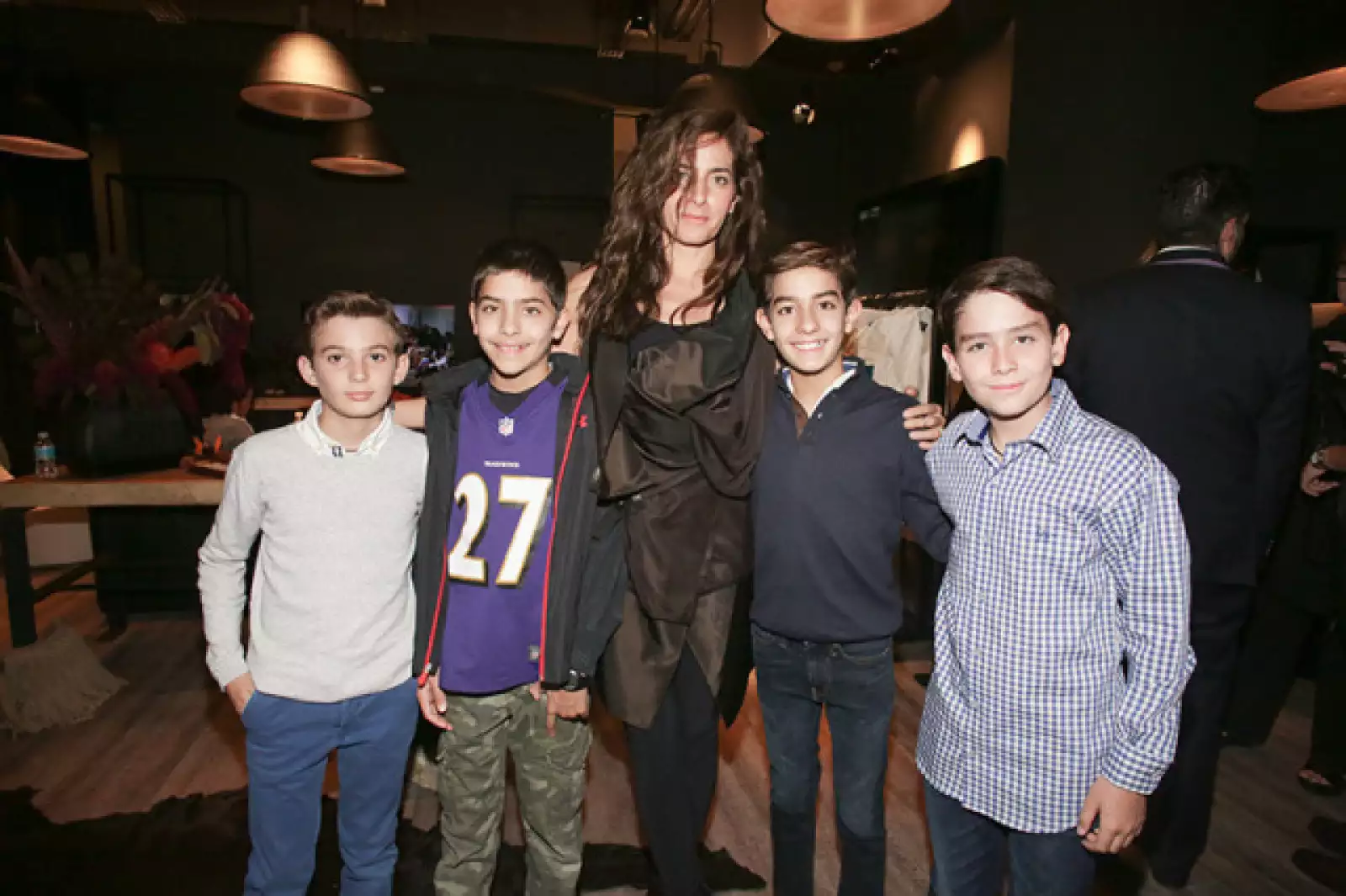 Emliano Jaureguí,Luciano Moctezuma,Paola Saad,Ricardo Salinas y Rocco Moctezuma