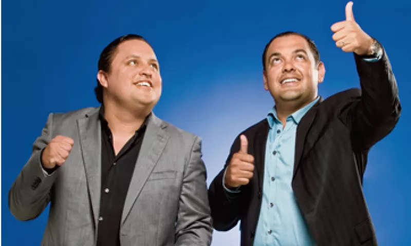 Uriel y René Salgado Velasco (Foto: Carlos Aranda / Mondaphoto)