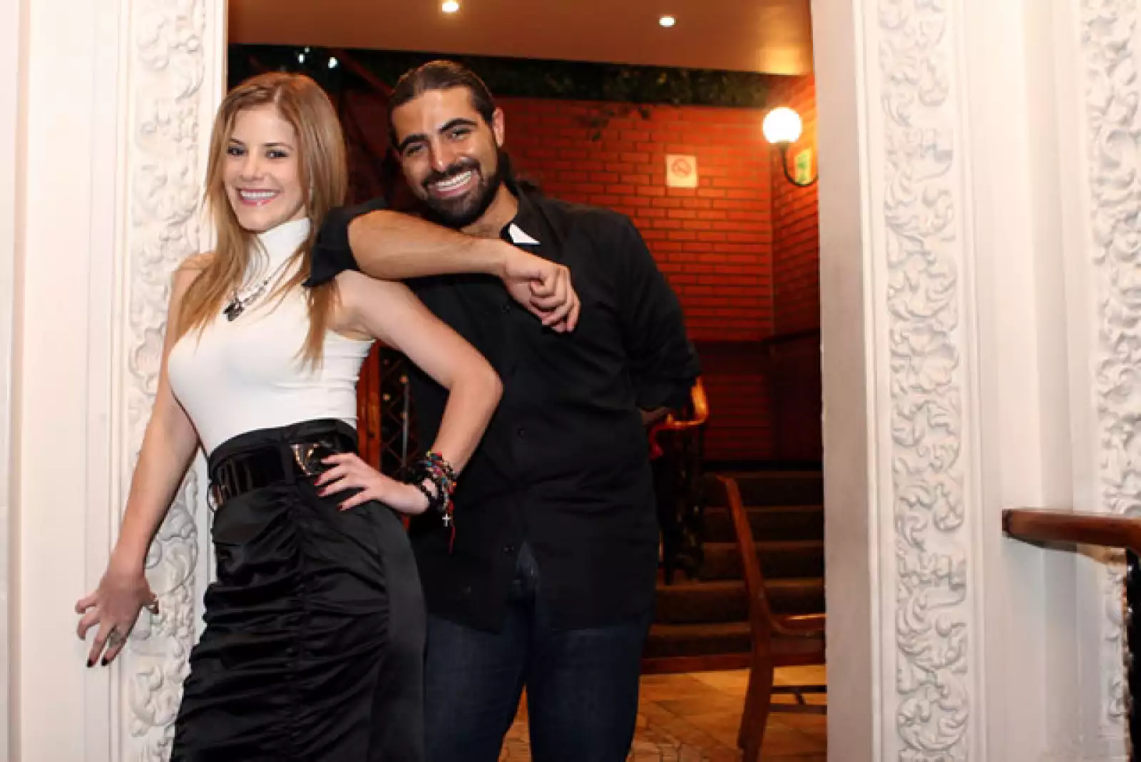 Sergio Gabriel y Pamela Jean.