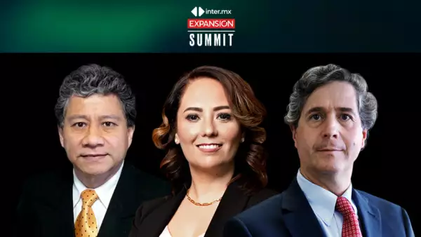 Alfredo Coutiño, director para América Latina de Moody’s Analytics; Gabriela Siller, directora de Análisis Económico de Grupo Financiero BASE, y Luis de la Calle, economista.