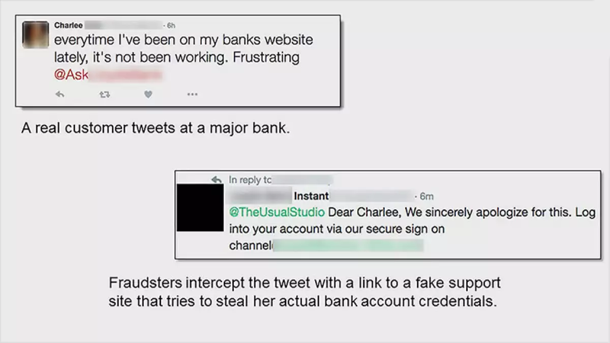 Los hackers crean cuantas falsas con características similares a las de las reales.