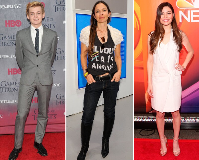 Jack Gleesonm, Justine Bateman y Miranda Cosgrove.