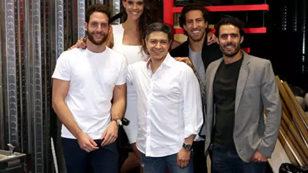 Jaime Tabachnik, Andrea Tabachnik, Alejandro Arce, Jacobo Luchtan y Andrés Morales