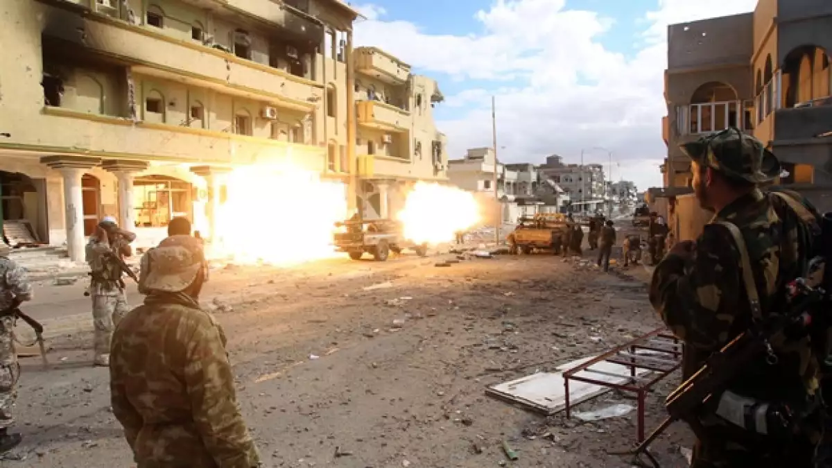 Sirte rebeldes libios