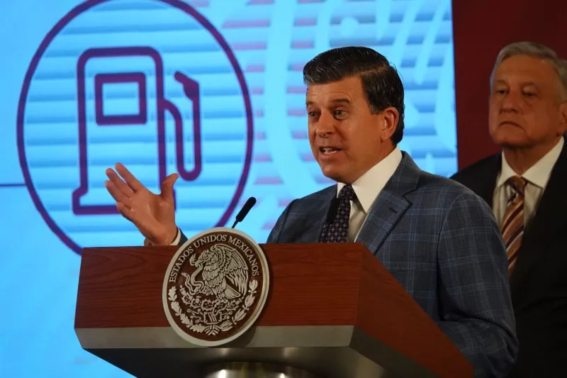 Ricardo Sheffield Padilla, titular d ela Profeco, ofreció el informe de los precios de la gasolina en el país