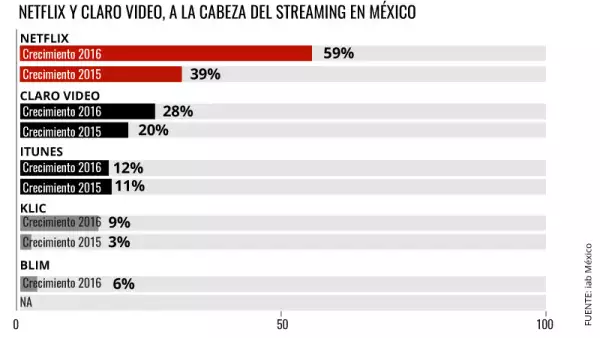 Netflix, el líder