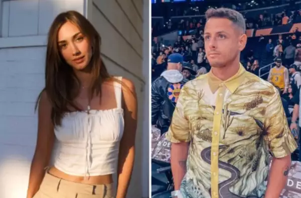 Javier Chicharito Hernández y Nicole McPherson