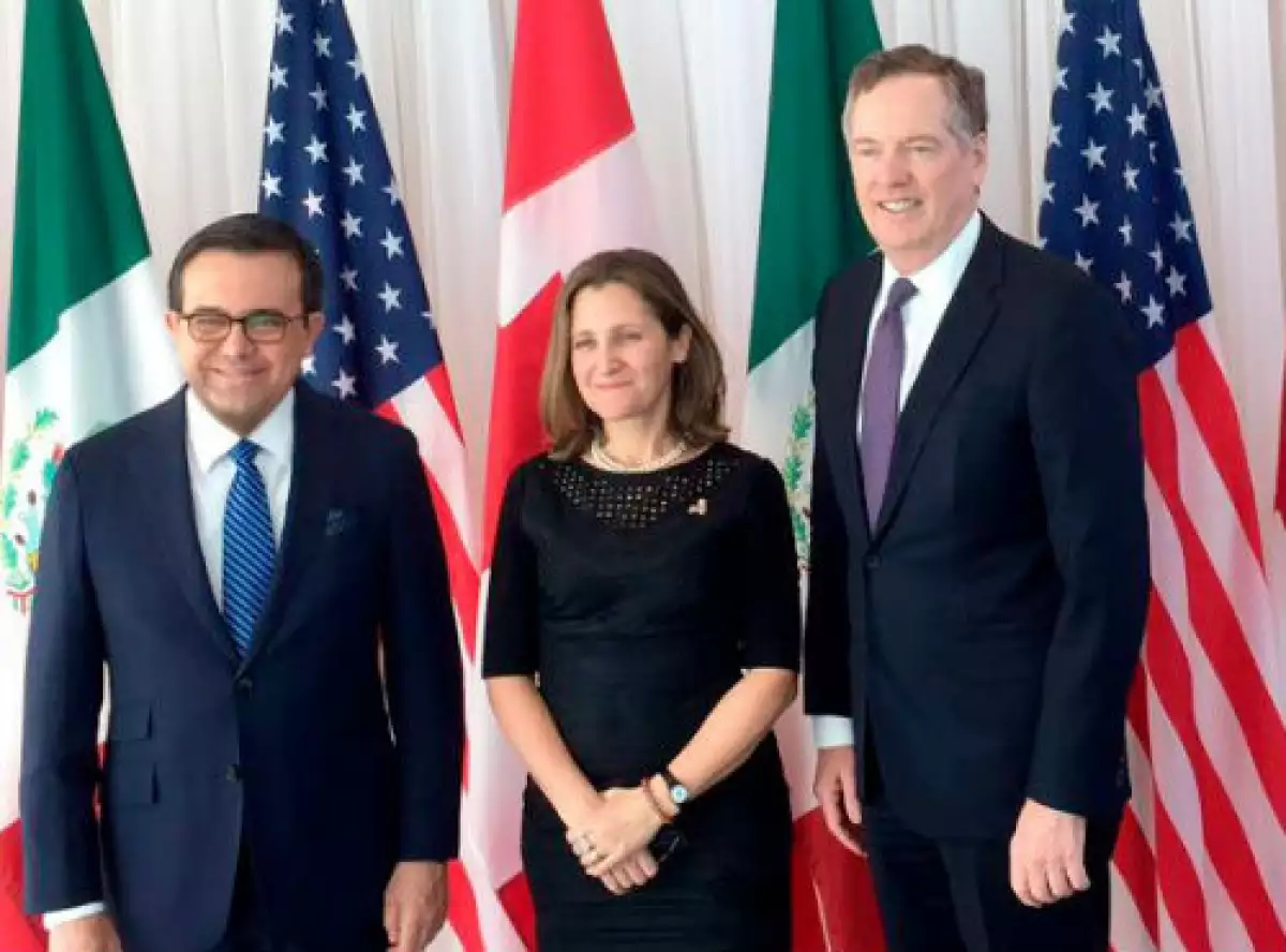 negociadores TLCAN en Ottawa