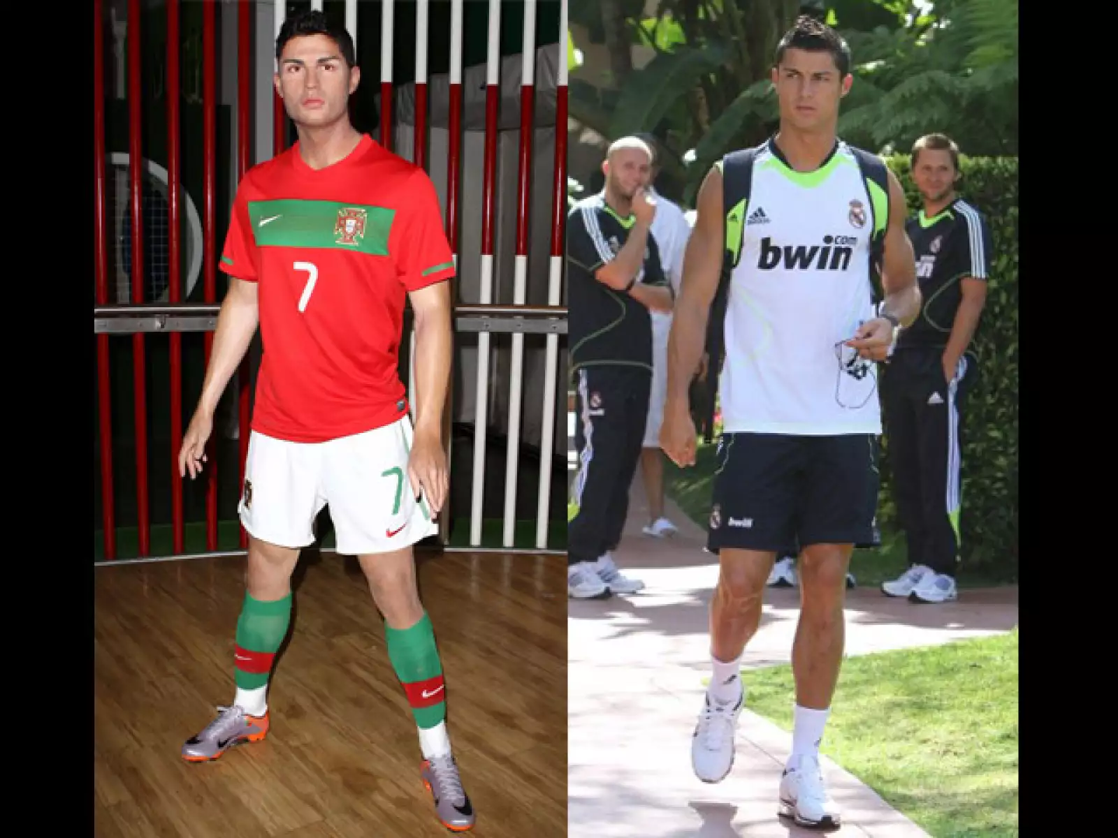 La anatomía del futbolista Cristiano Ronaldo fue plasmada en esta figura de cera que podrá ser apreciada en el museo Madame Tussauds de Nueva York.