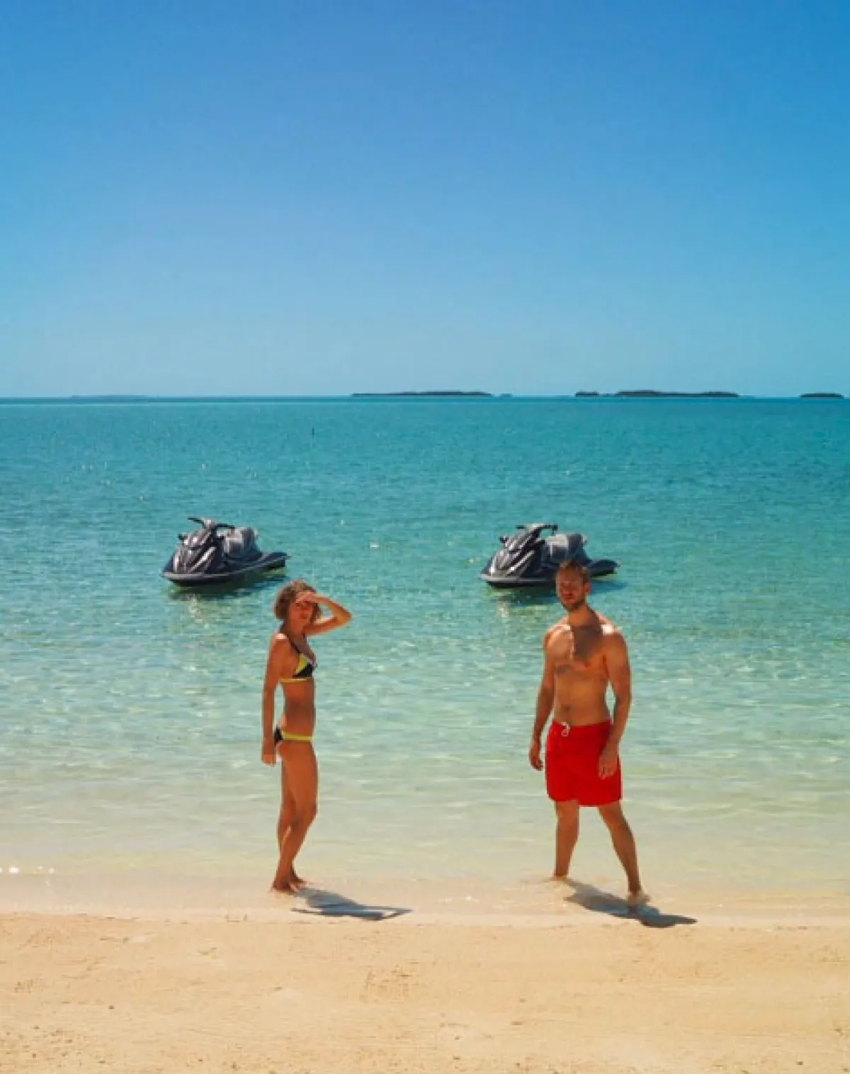 La pareja se dio un tiempo para vacacionar junta en un destino desconocido.
