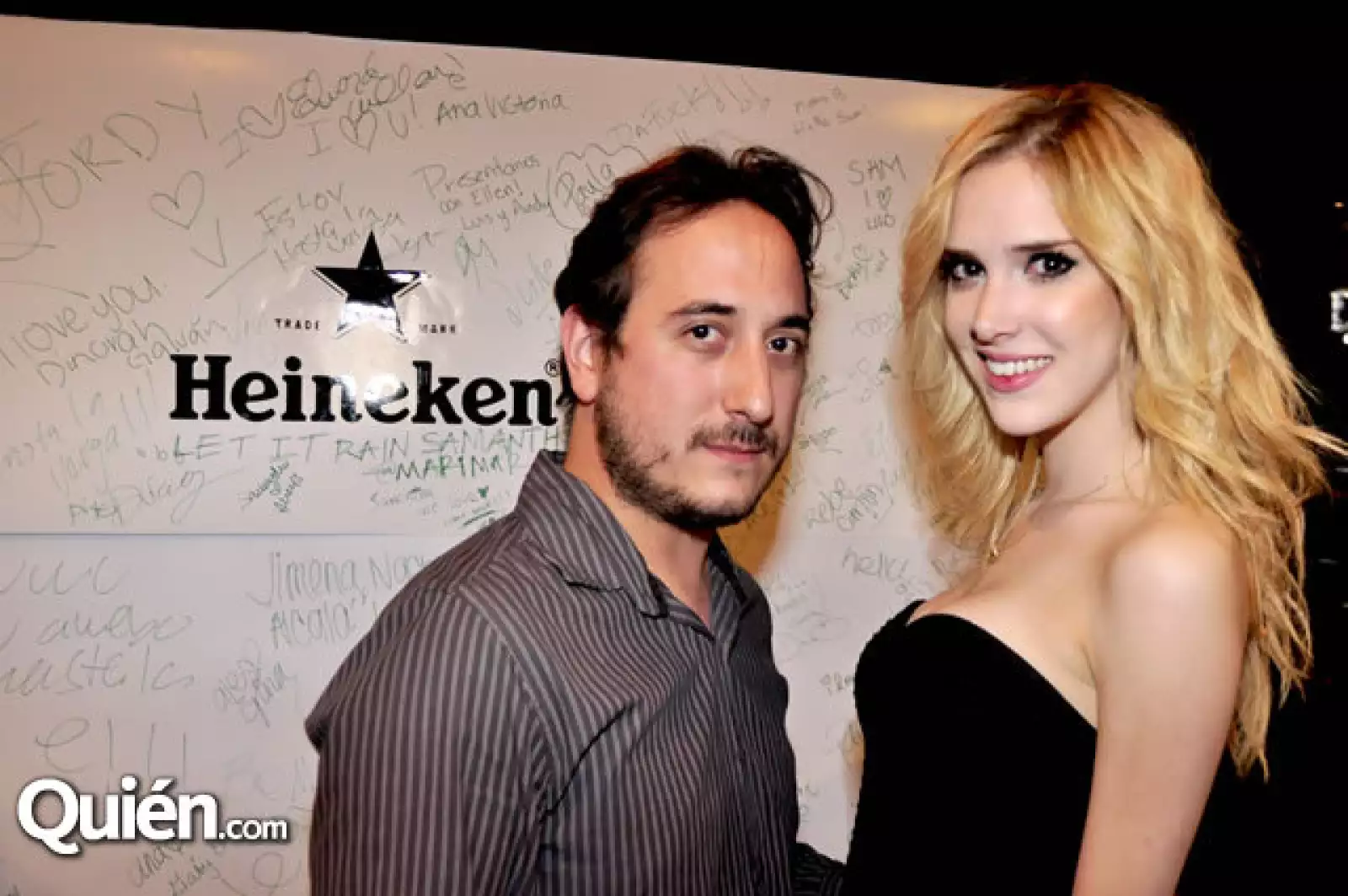 El Chulo Salinas y Marisa González