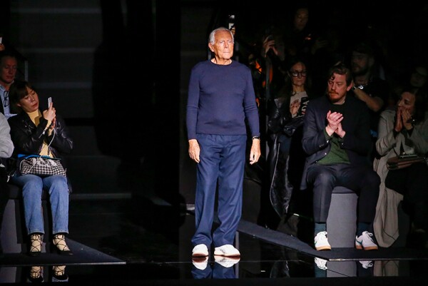 Emporio Armani show, Runway, Fall Winter 2020, Milan Fashion Week, Italy - 21 Feb 2020