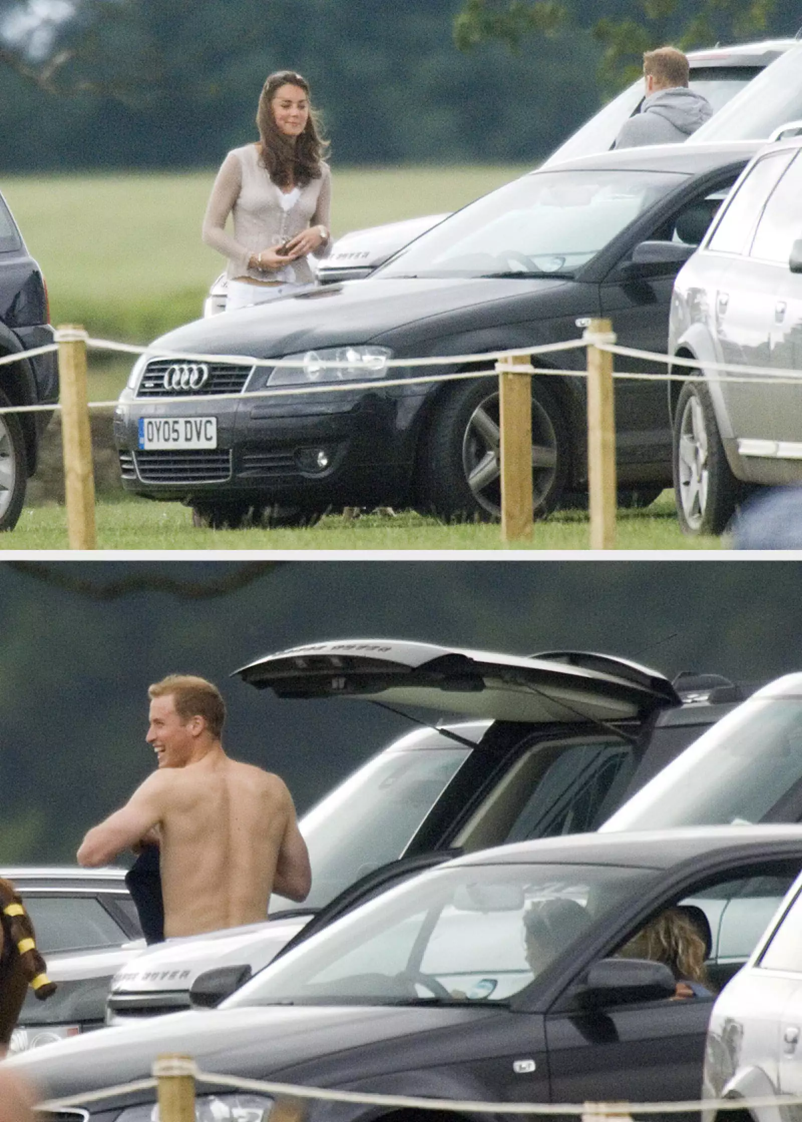 Prince William and Prince Harry, Beaufort Polo Club, Gloucestershire, Britain - 29 Jul 2006
