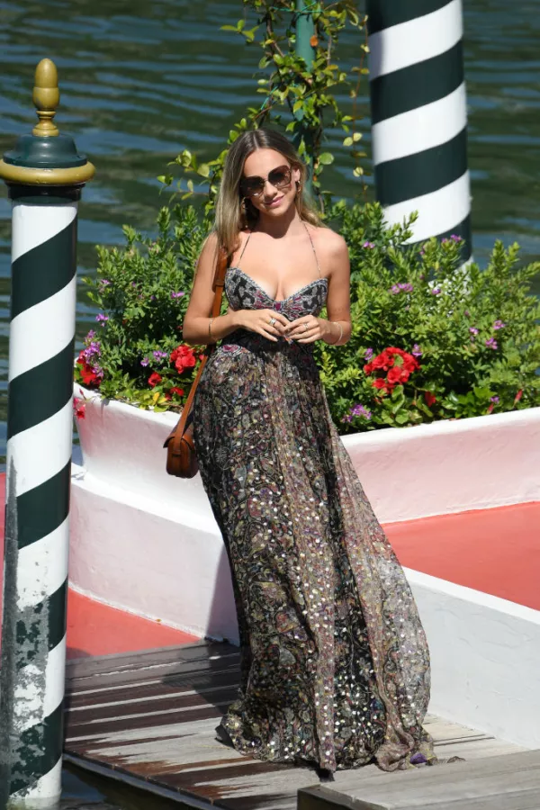 Celebrity Excelsior Arrivals During The 77th Venice Film Festival - Day 1