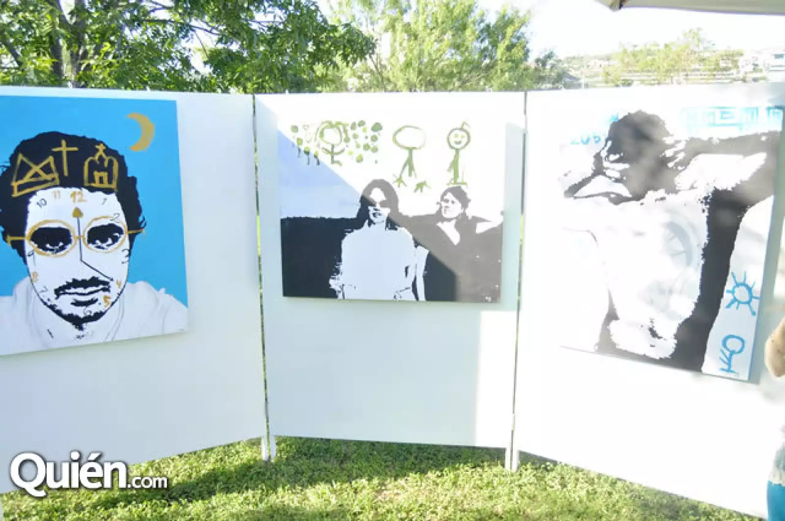 Artistas en el Parque Rufino Tamayo