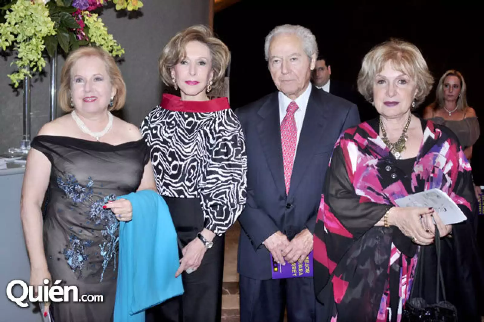 América Domínguez Lozano,Yolanda Garza,Octaviano Longoria y América Domínguez Lozano