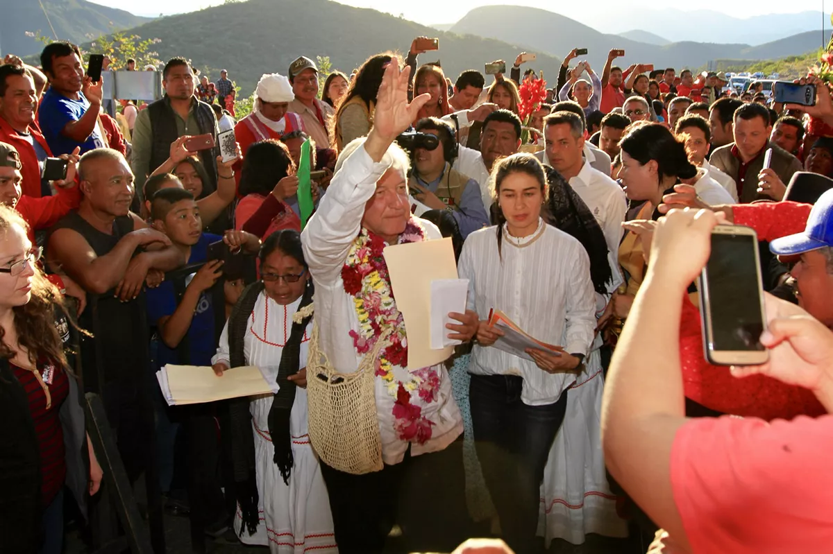 AMLO en Oaxaca