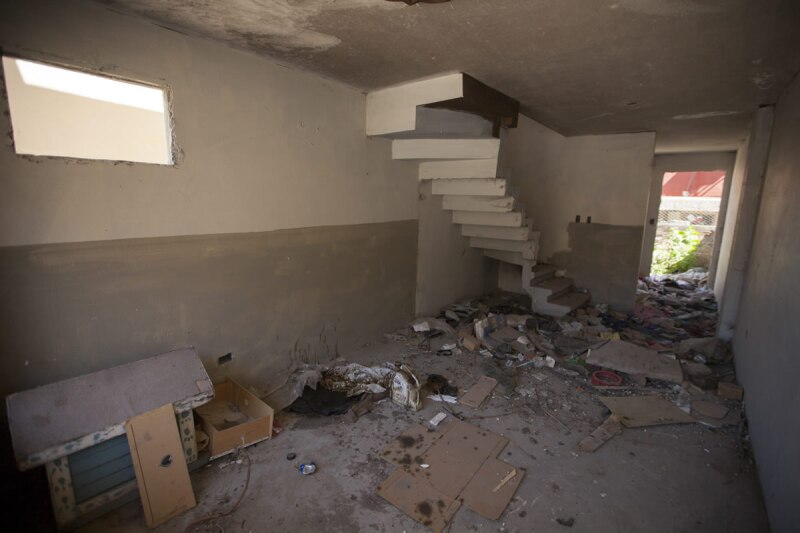 vivienda abandonada