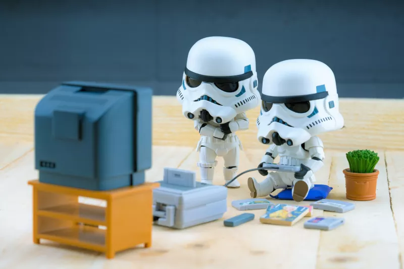 juguetes de stormtrooper de Star Wars